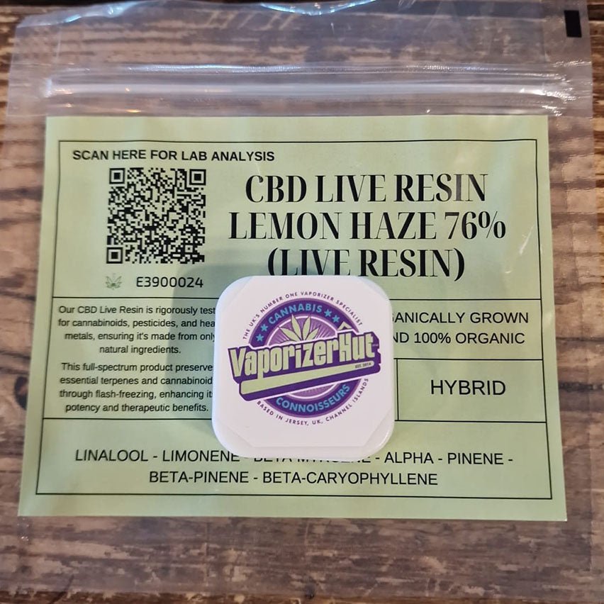 CBD Live Resin Lemon Haze 76% - Image 3