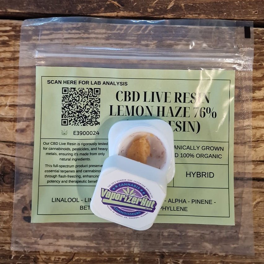 CBD Live Resin Lemon Haze 76%