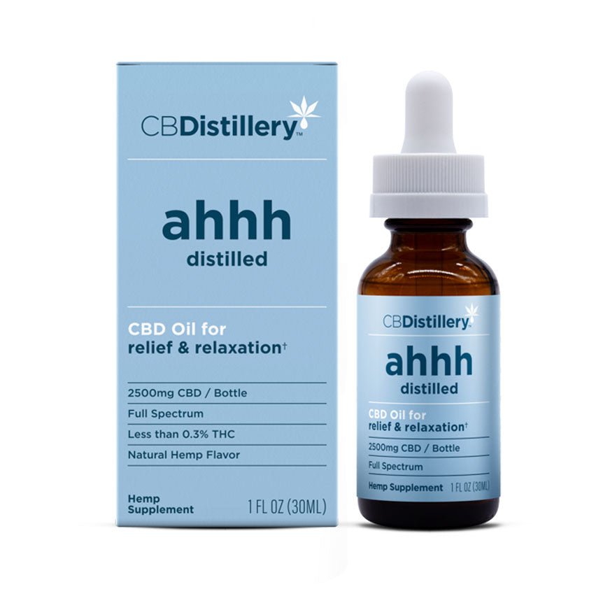 CBDistillery Full Spectrum CBD Oil 2500mg - 30ml - Image 3