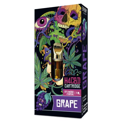 Euphoria H4CBD Vape Cartridge 97% Grape 1ml