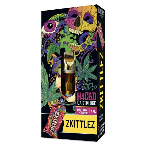 Euphoria H4CBD 97% Vape Cartridge Zkittlez 1ml