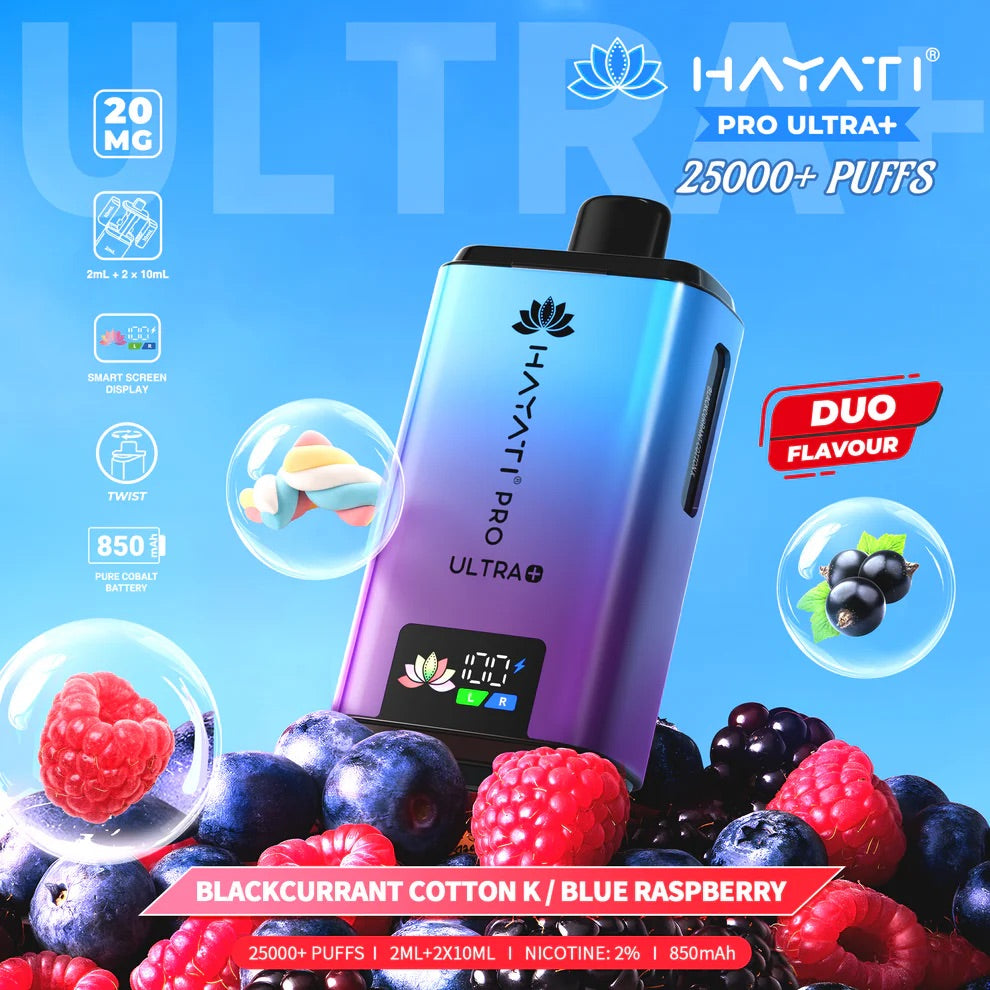 Hayati Pro Ultra Plus 25000 Puff Disposable Pod Vape