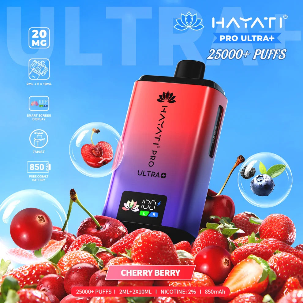 Hayati Pro Ultra Plus 25000 Puff Disposable Pod Vape