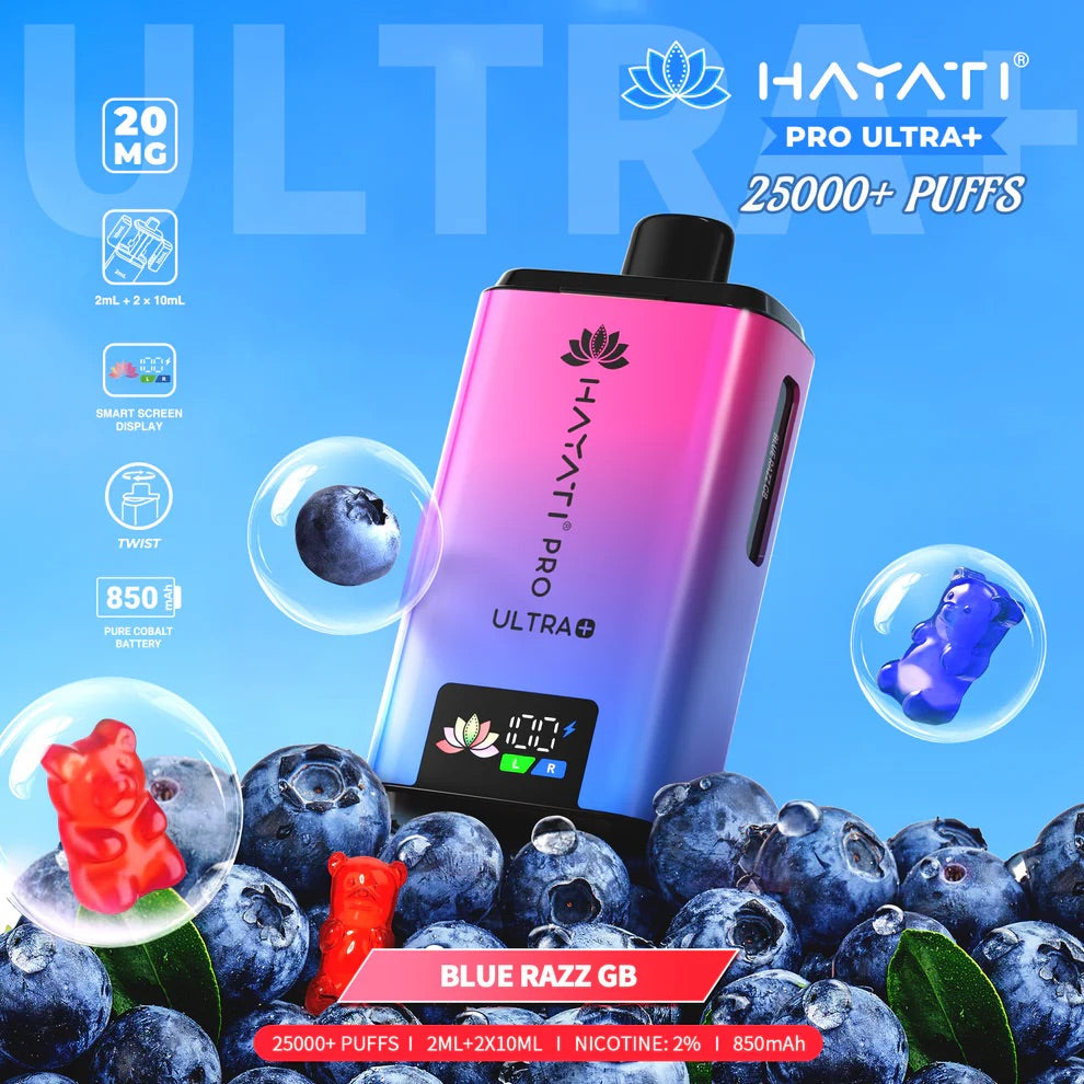 Hayati Pro Ultra Plus 25000 Puff Disposable Pod Vape