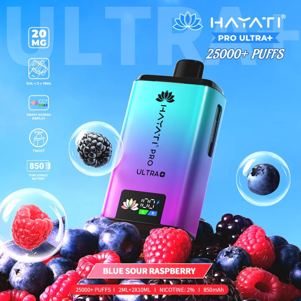 Hayati Pro Ultra Plus 25000 Puff Disposable Pod Vape
