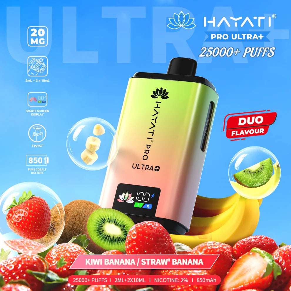 Hayati Pro Ultra Plus 25000 Puff Disposable Pod Vape