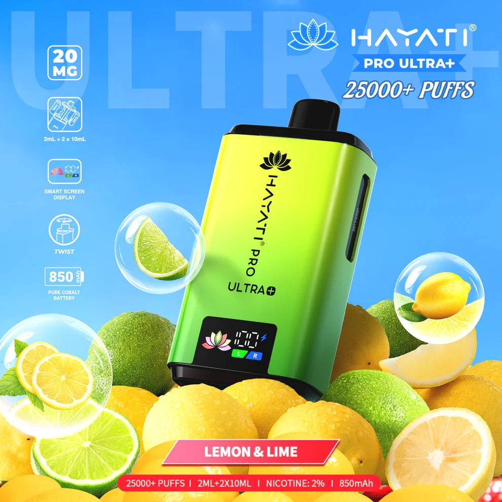 Hayati Pro Ultra Plus 25000 Puff Disposable Pod Vape