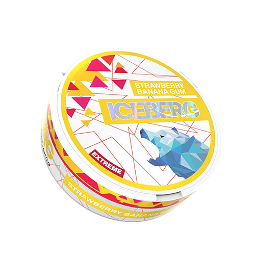 Iceberg Strawberry Banana Gum Nicotine Pouches