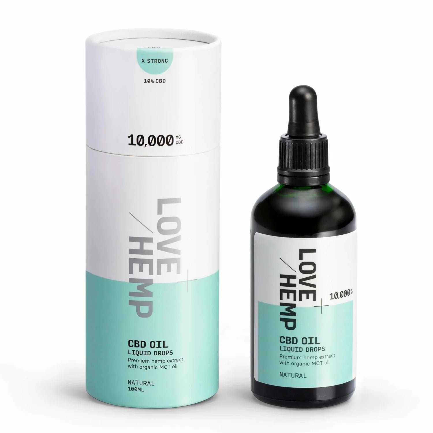 Love Hemp CBD Liquid Oral Oil Drops 10000mg 100ml