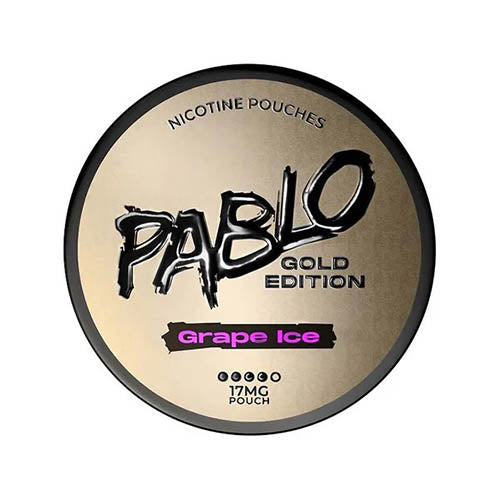 Pablo Gold Edition Grape Ice Nicotine Pouches 20 Pack