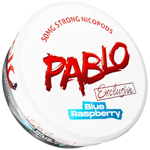 Pablo Blue Raspberry Extra Strong Nicotine Pouches
