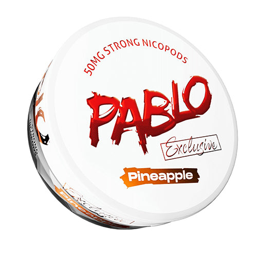Pablo Pineapple Slim Nicotine Pouches 50mg