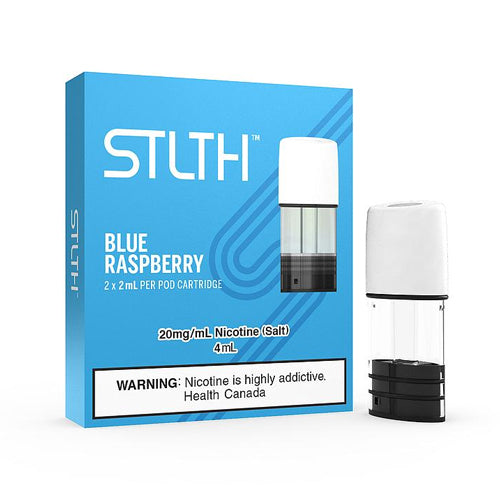 STLTH Blue Raspberry Salt Nicotine Replacement Pods 2 Pack