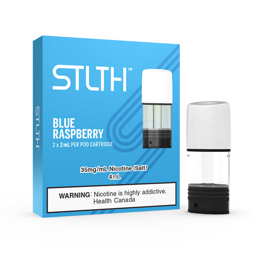 STLTH Blue Raspberry Salt Nicotine Replacement Pods 2 Pack