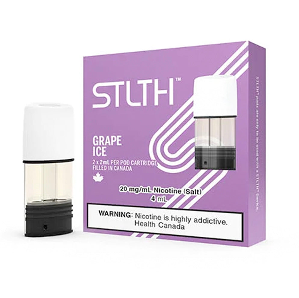 STLTH Grape Ice Replacement Pods 2 Pack