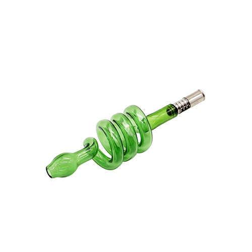 Snake Head Spiral Cooling Stem for Dynavap