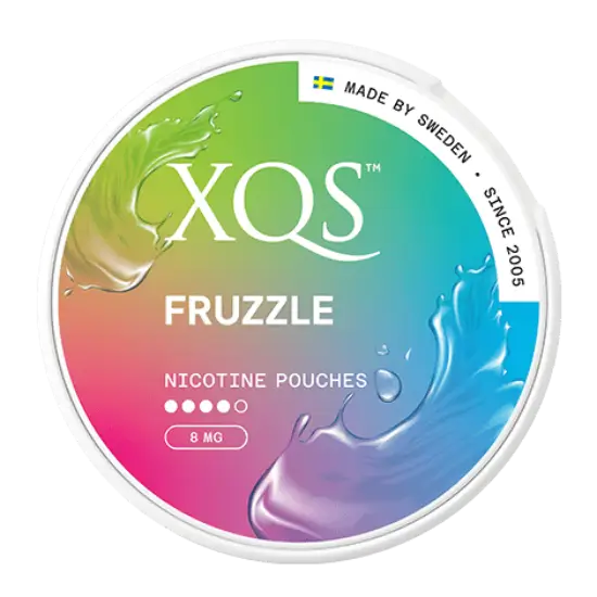 XQS Fruzzle Slim Strong Nicotine Pouches