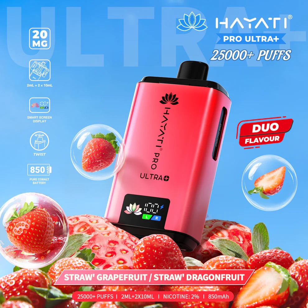 Hayati Pro Ultra Plus 25000 Puff Disposable Pod Vape