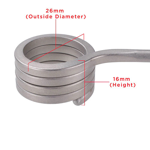 Cannabis Hardware 20mm Enail Coil with XLR Connection